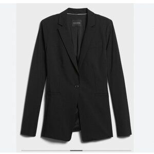 Banana Republic Long & Lean Wool Blend Blazer
